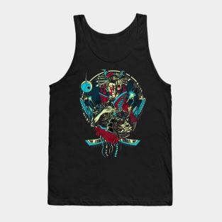 Cyborg Samurai Tank Top